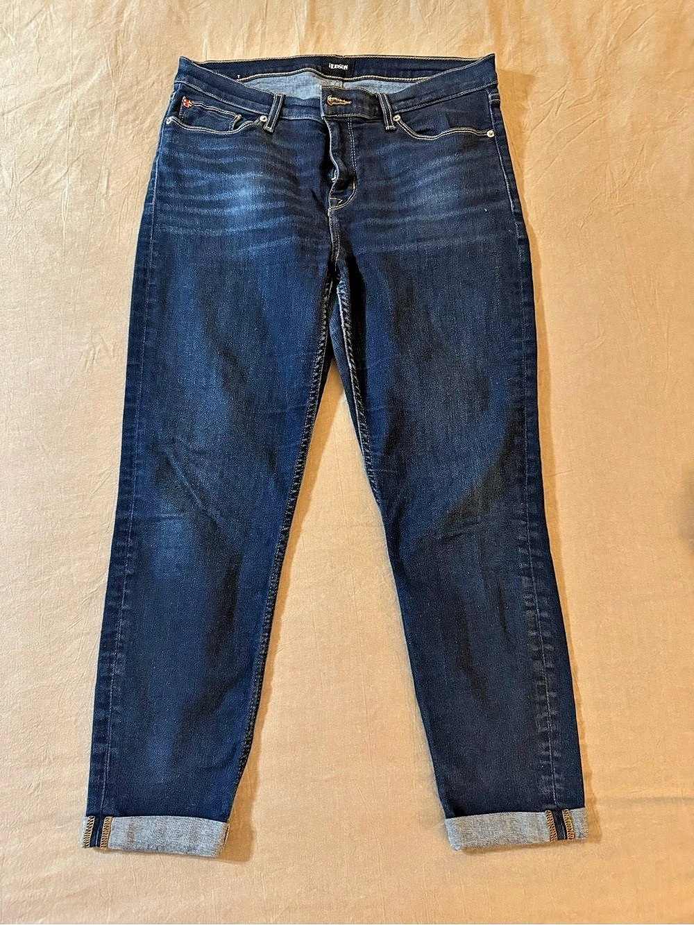 Hudson Harkin Super Skinny Jeans in Blue Waist 31